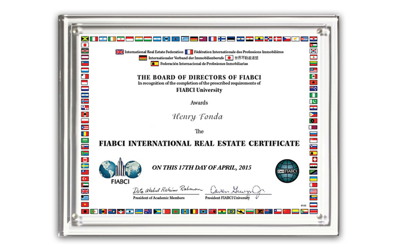 Magnetic Certificate Holder - Clear on Clear - 8" x 10" Insert Magnetic Certificate Holder - Clear on Clear - 8" x 10" Insert